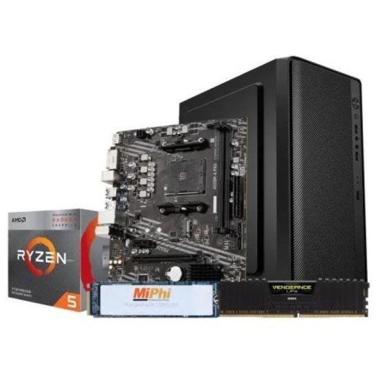AMD Ryzen 5 3400G Processor Desktop PC