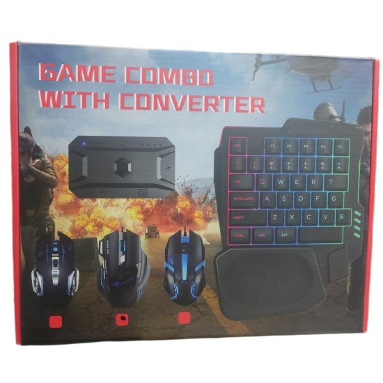 GearUP K190 Mobile Gaming RGB Keyboard & Mouse Combo