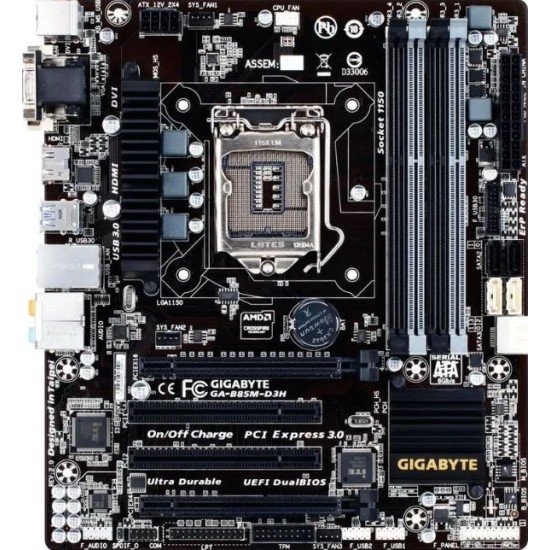 Gigabyte GA-B85M-D3H Use Motherboard