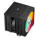 upHere UE2KC6 ARGB Dual Tower Air CPU Cooler