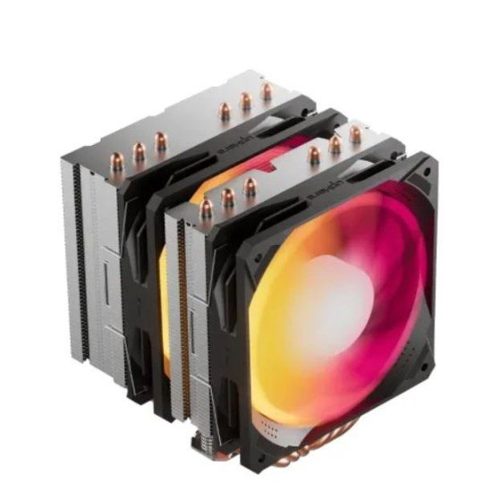 upHere D6SEC ARGB Dual Tower Air CPU Cooler