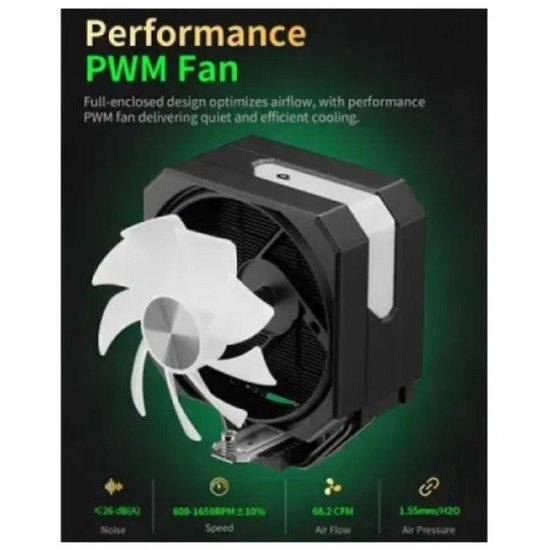 upHere UP1KC4C ARGB 120mm Air CPU Cooler