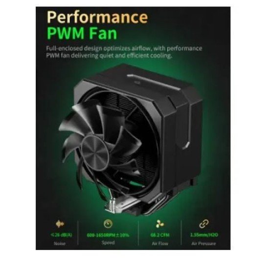 upHere UP1K4 120mm Air CPU Cooler